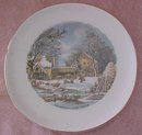 Crookville Farmer's Home Winter Plate Iva-Lure 8 inch