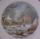 Crookville Farmer's Home Winter Plate Iva-Lure 8 inch
