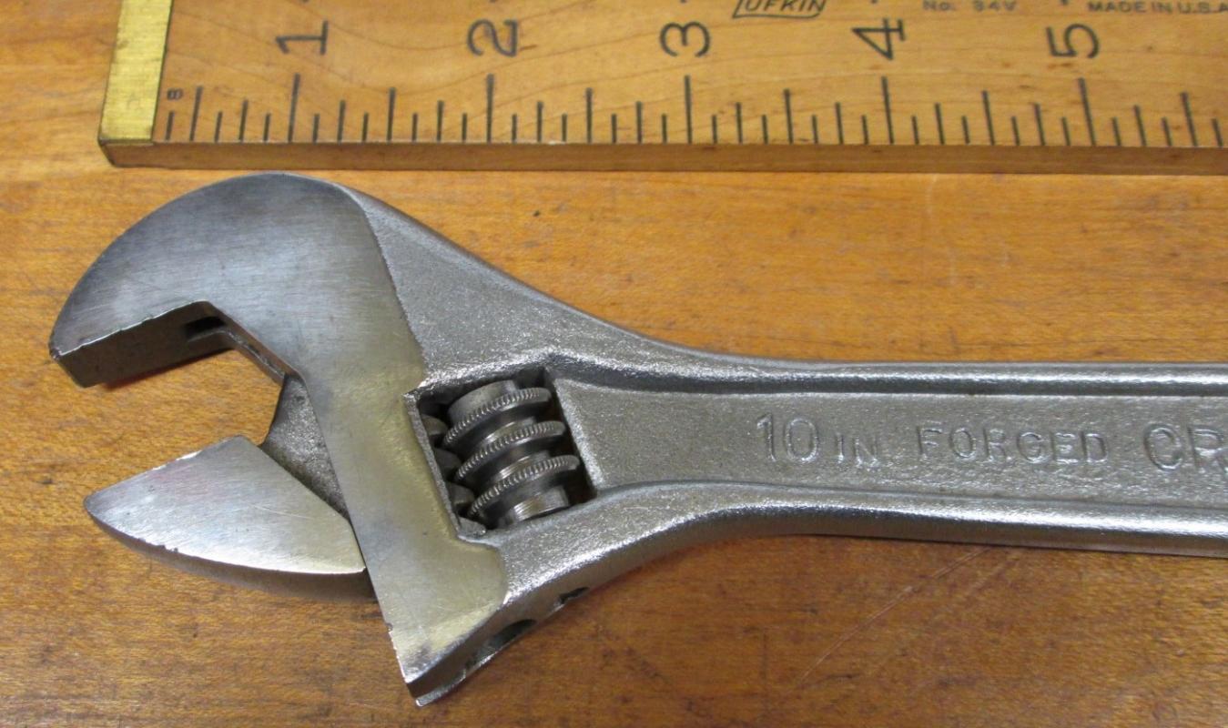Crescent Tool Adjustable Wrench 10 inch Chrome