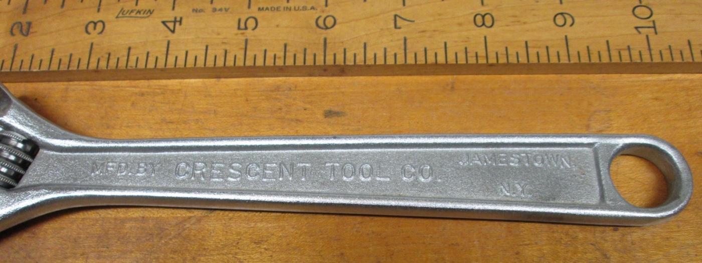 Crescent Tool Adjustable Wrench 10 inch Chrome