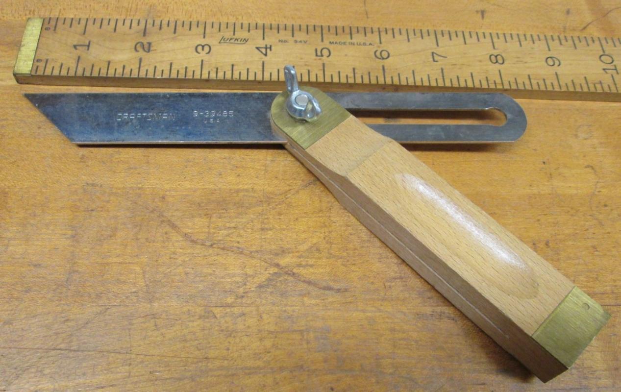 Craftsman T-Bevel Gauge No. 9-39485 Gage