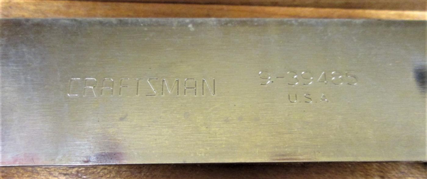 Craftsman T-Bevel Gauge No. 9-39485 Gage