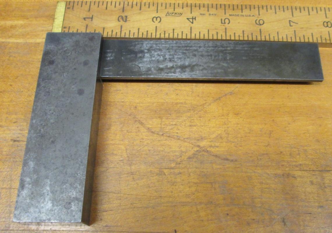 Vintage Solid Square 8 inch
