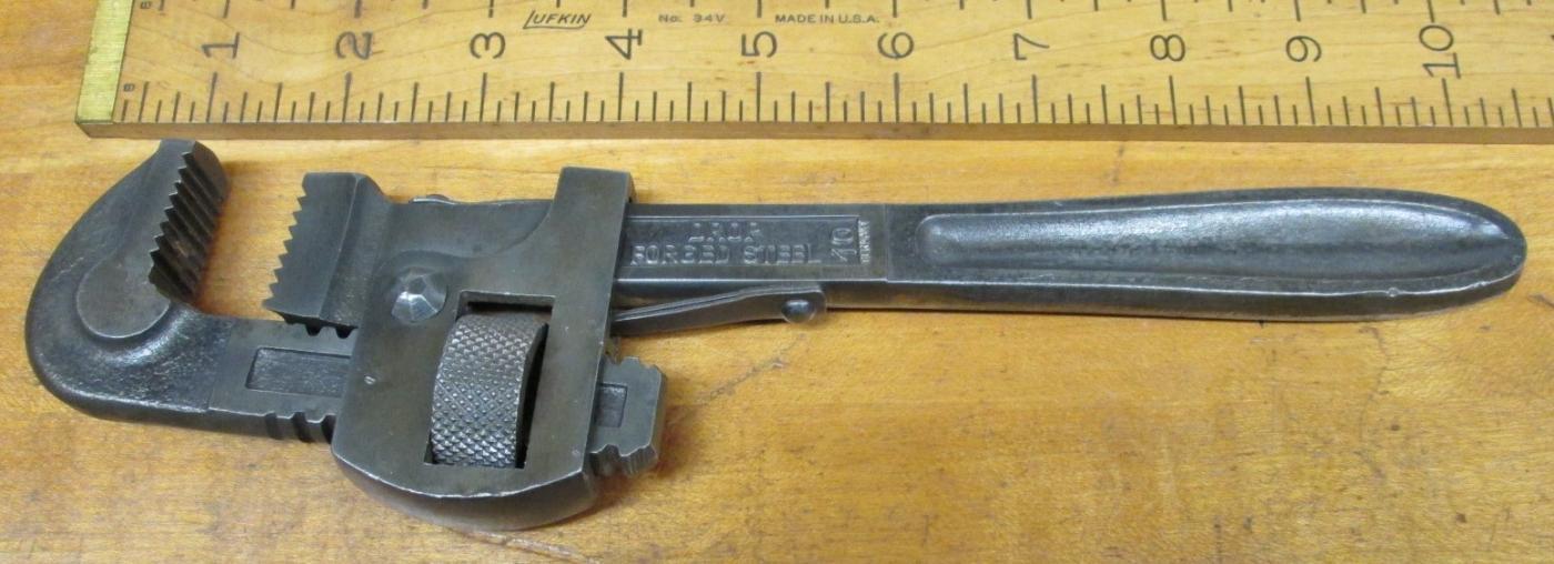 Dunlap Pipe Wrench 10 inch Germany