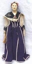 China Doll 1800's Ethnic Outfit Rare