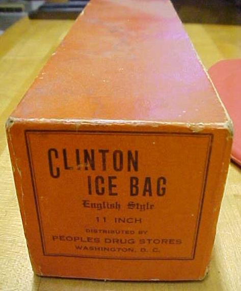 Clinton Ice Bag Rubber + Original Box