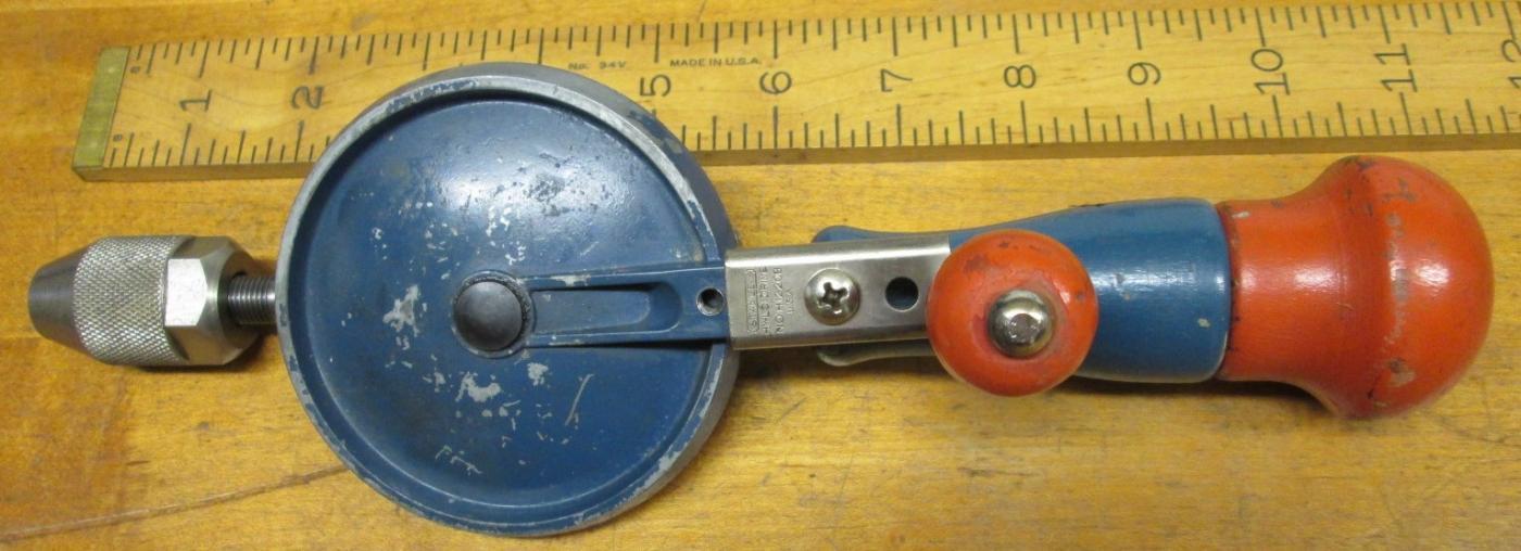 Stanley No. H1220B Handyman Hand Drill Egg Beater