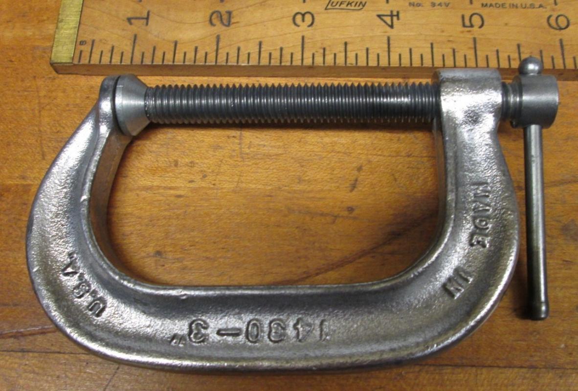 Brink & Cotton C-Clamp No. 1430-3 inch