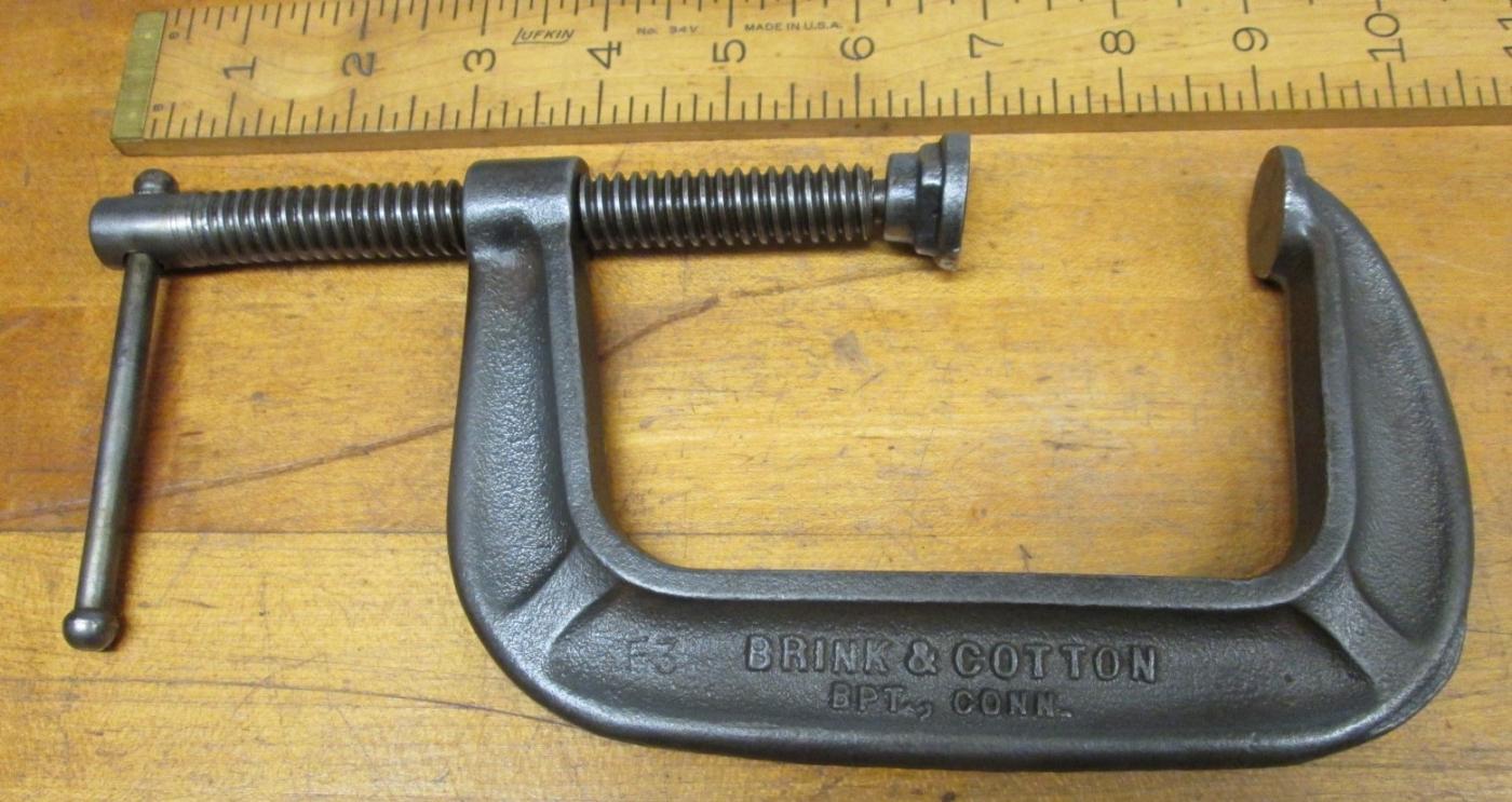 Brink & Cotton C-Clamp No. 144-4 inch
