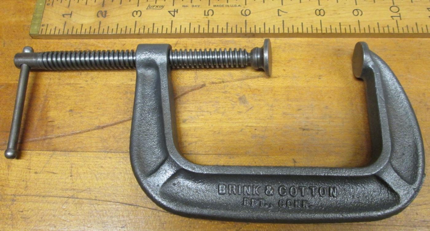 Brink & Cotton C-Clamp No. 144-4 inch