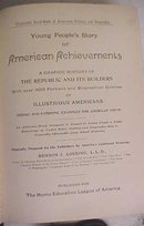 Young People's Story of American History 1901 Rare!