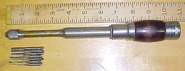 Millers Falls No. 79 Yankee Push Drill w/7 bits Rare!