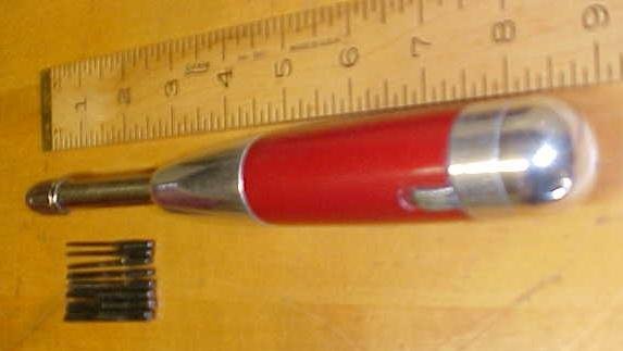 Millers Falls No. 100 Yankee Push Drill w/8 bits