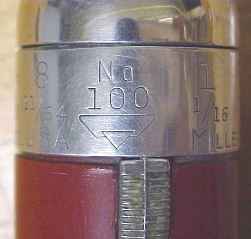 Millers Falls No. 100 Yankee Push Drill w/8 bits