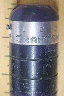 Craftsman Yankee Spiral Push Drill w/8 Bits Unique!
