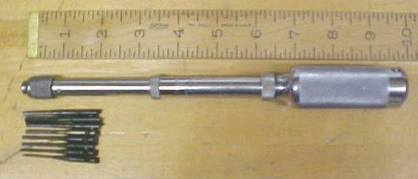 Yankee No. 41 Push Drill w/8 Bits Stanley