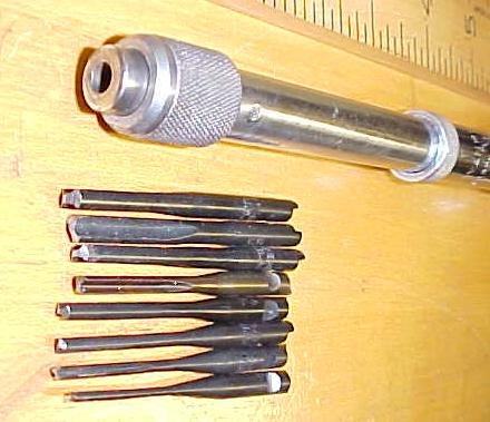 Yankee No. 41 Push Drill w/8 Bits Stanley