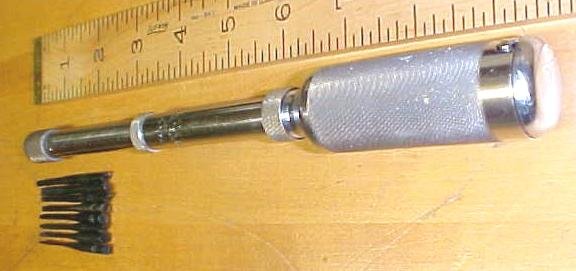 Yankee No. 41 Push Drill w/8 Bits Stanley