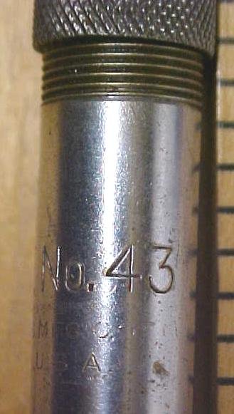North Brothers Yankee No. 43 Push Drill w/7 Bits