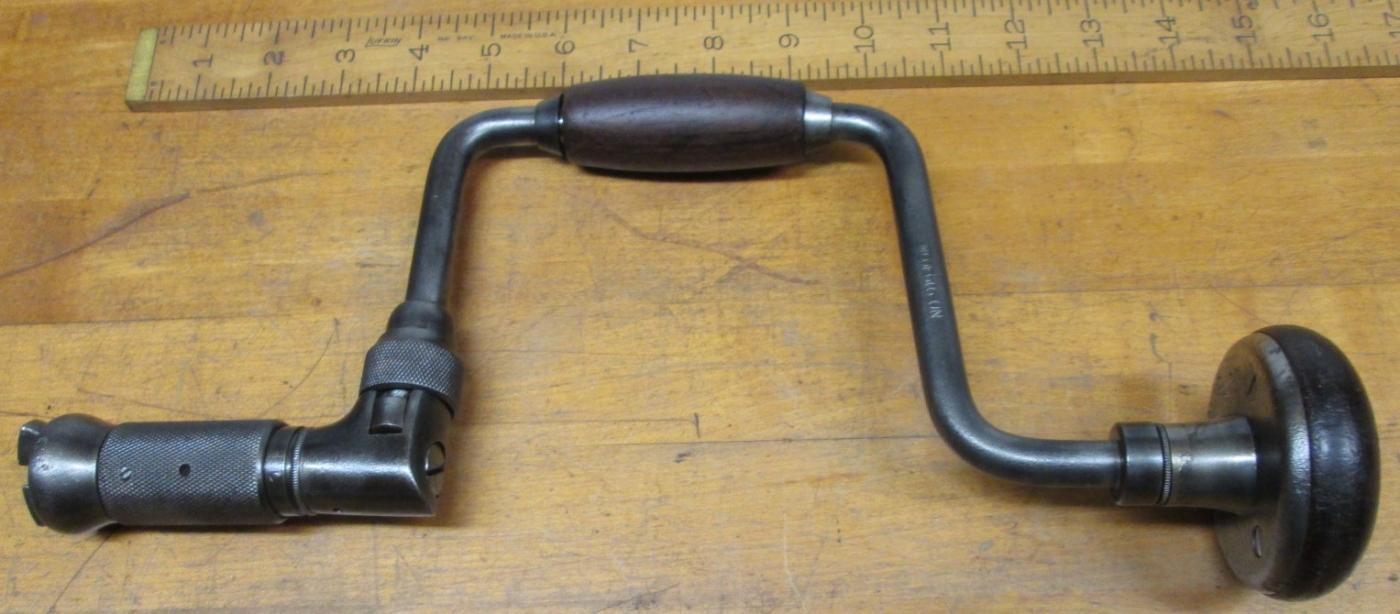 Stanley Carpenters Ratchet Brace No. 919