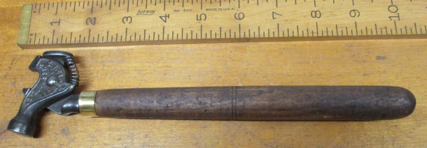 Capewell Tack puller Hammer Patented 1873