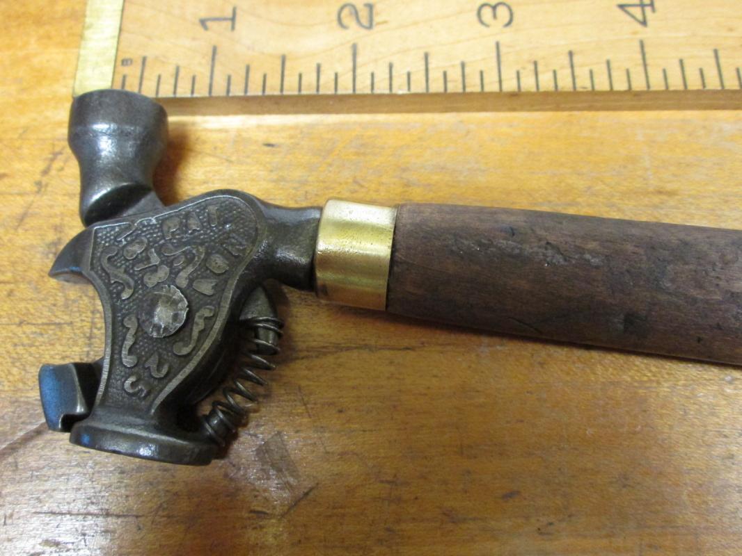 Capewell Tack puller Hammer Patented 1873