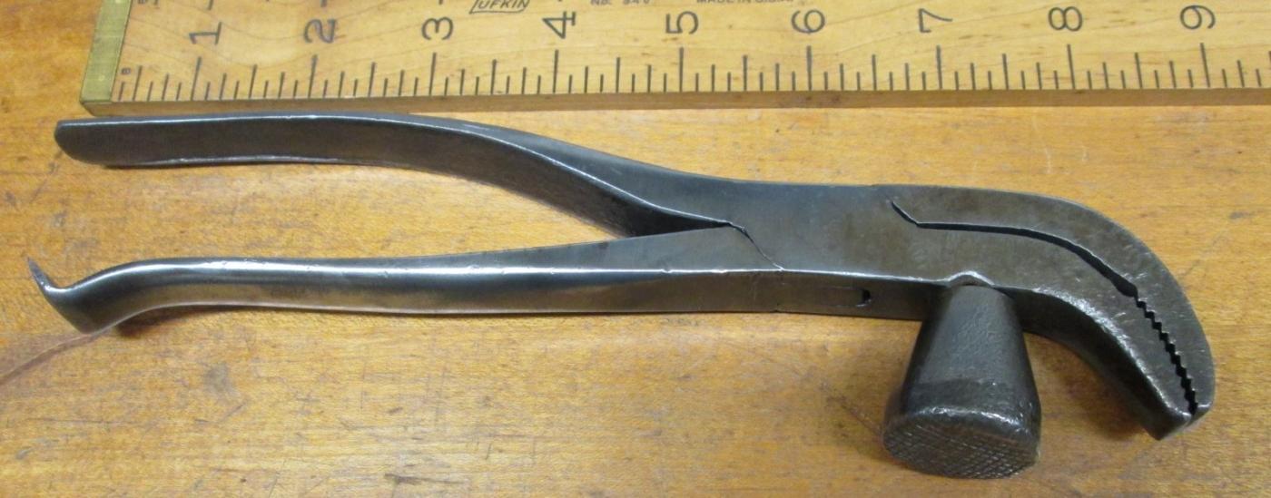 Union Lasting Pliers/Hammer/Puller Patented 1887