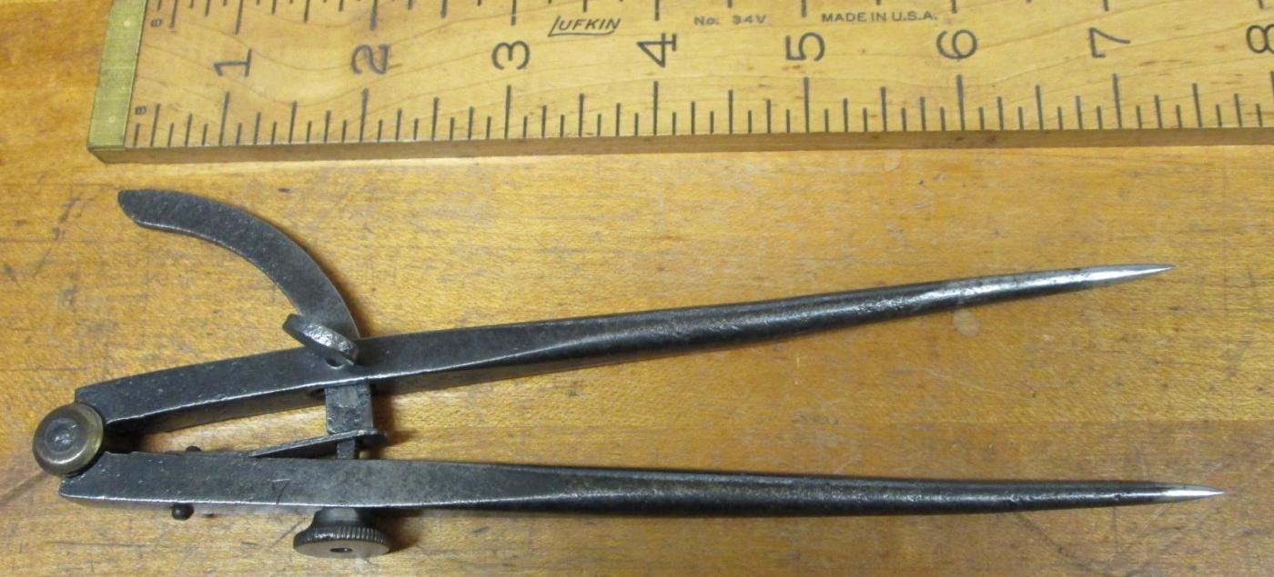 P. S. & W. Wing Divider 7 inch Peck, Stow & Wilcox