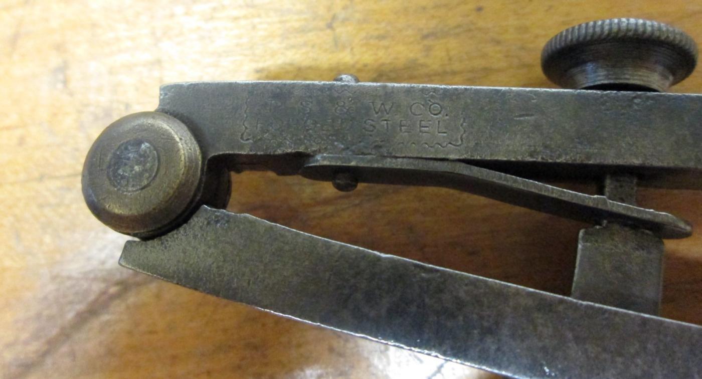 P. S. & W. Wing Divider 7 inch Peck, Stow & Wilcox