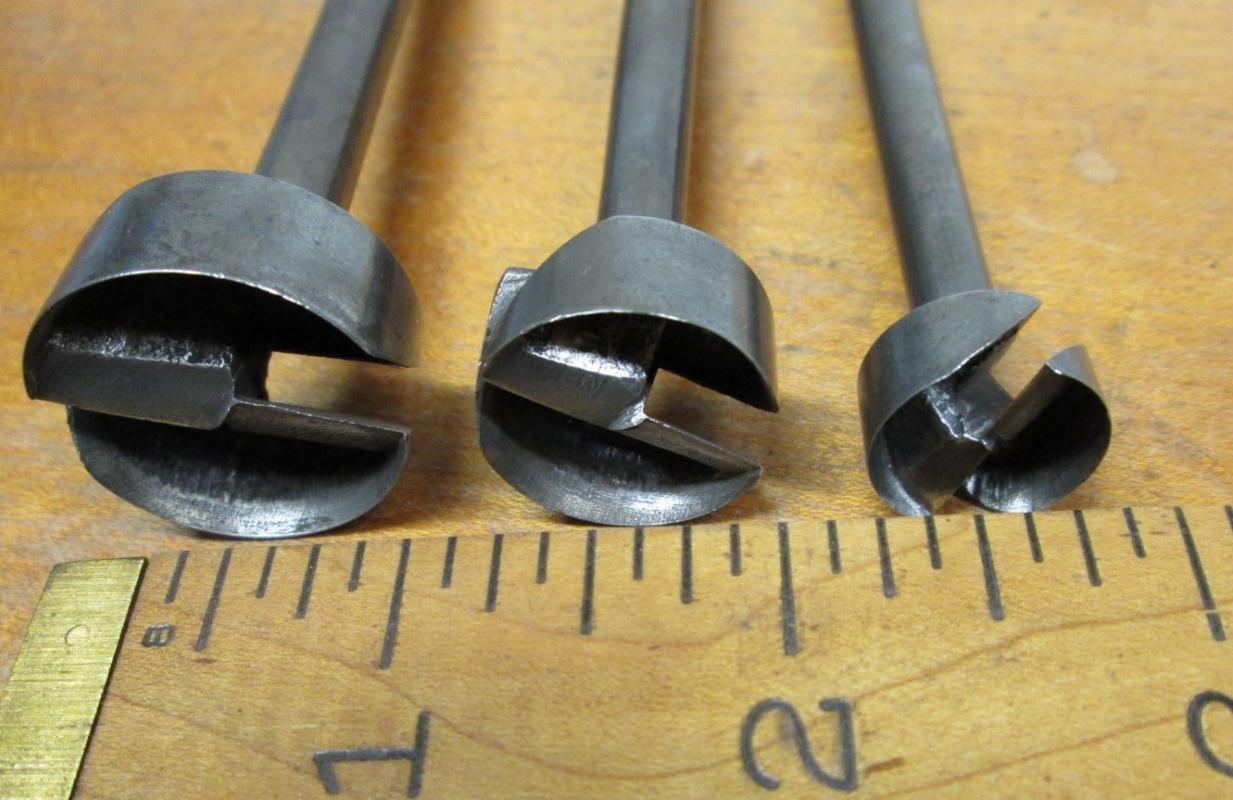B G I Forstner Auger Bit Set for Brace Pat. 1886