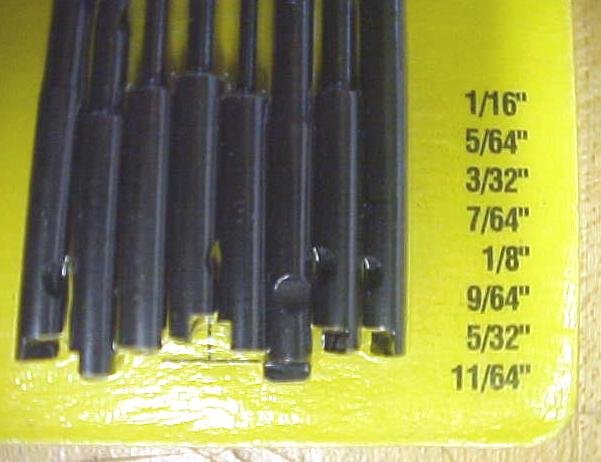 Stanley Yankee Push Drill Spiral Point Set 04-069