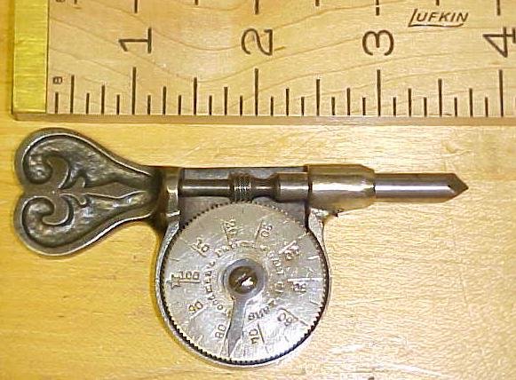 Woodman's Tachometer Speed Indicator Ornate 1876 Patent