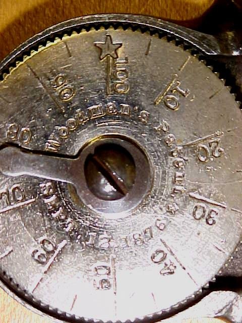 Woodman's Tachometer Speed Indicator Ornate 1876 Patent