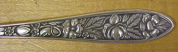 MET ROSE Flatware Silverplate Ladle Triple Plated
