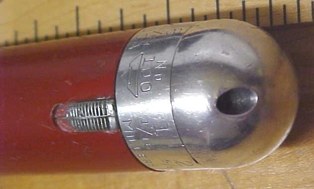 Millers Falls No. 100 Yankee Push Drill w/6 Drill Points