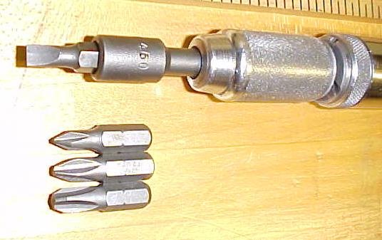 Greenlee Spiral Ratchet Screwdriver No. 448 w/Hex Adapter