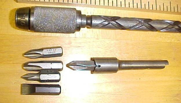 North Brothers Yankee No. 30A Screwdriver w/Hex Adapter