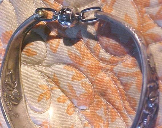Spoon Bracelet Silverplate Rose International Silver Flatware