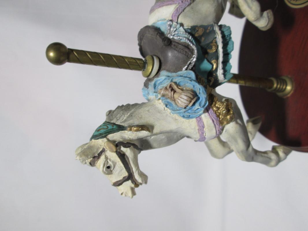 Music Box Carousel Horse