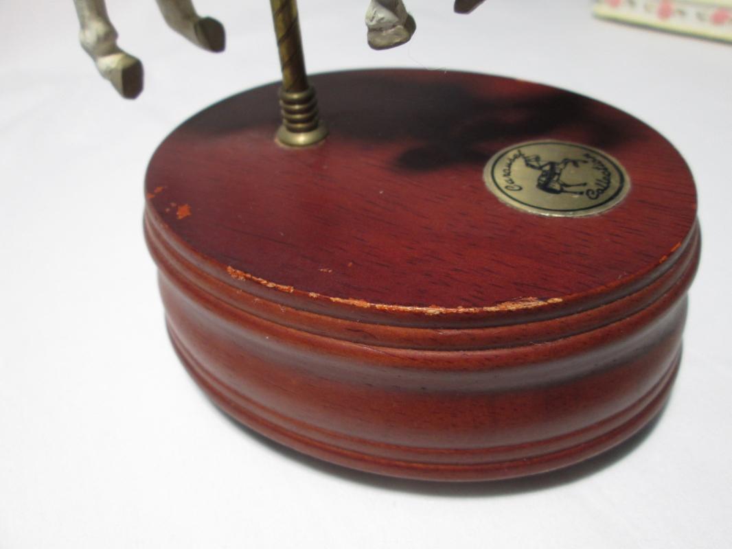 Music Box Carousel Horse