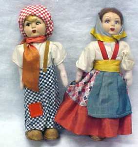 Ethnic Doll Boy & Girl Magis Eros Italy