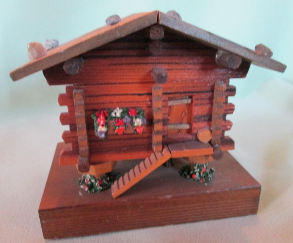 Music Box Little Cottage on Stilts