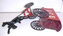 Kenton Horse Drawn Ice Wagon Single Horse Rare Toy!