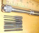 Millers Falls Push Drill No. 185A w/8 Drills Yankee Style