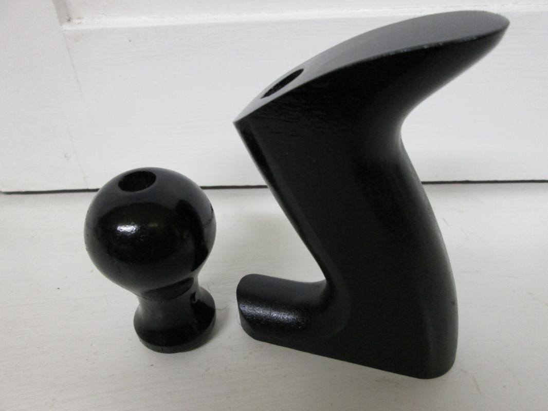 Stanley Plane Knob & Tote Handle No. 3, 4 Replacement Black Painted
