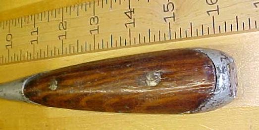 Antique Wood Handle Screwdriver 16 inch Knife Handle