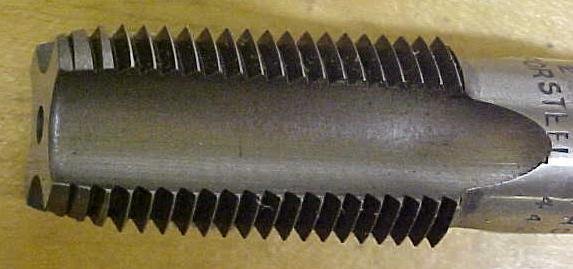 Union Twist Pipe Tap 1/2 inch NPT for Steel Butterfield