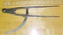 Antique Wing Divider Hand Forged Large 13 inch