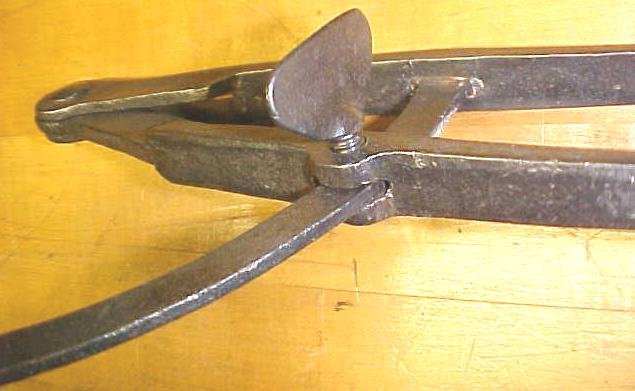 Antique Wing Divider Hand Forged Large 13 inch