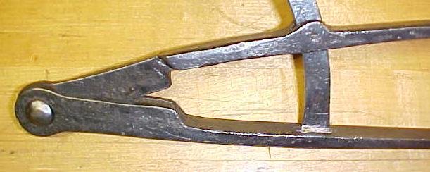 Antique Wing Divider Hand Forged Large 13 inch